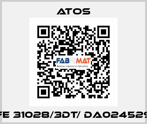 PFE 31028/3DT/ DA0245294 Atos