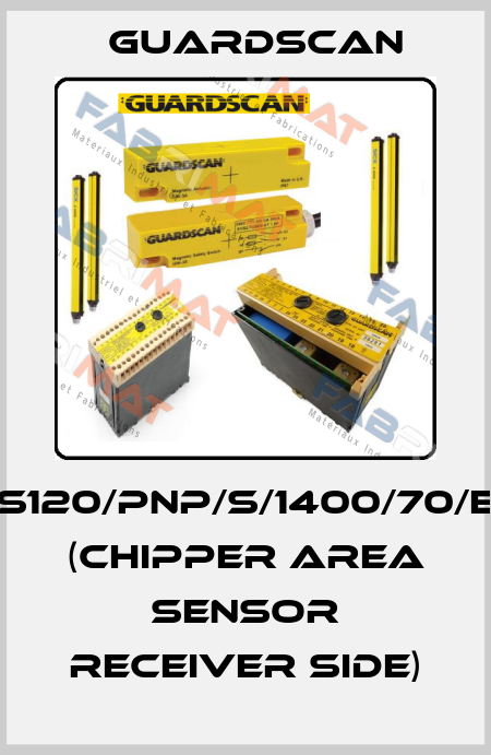 GS120/PNP/S/1400/70/EB (chipper area sensor receiver side) Guardscan