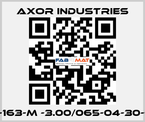 SAX-163-M -3.00/065-04-30-C-00 Axor Industries