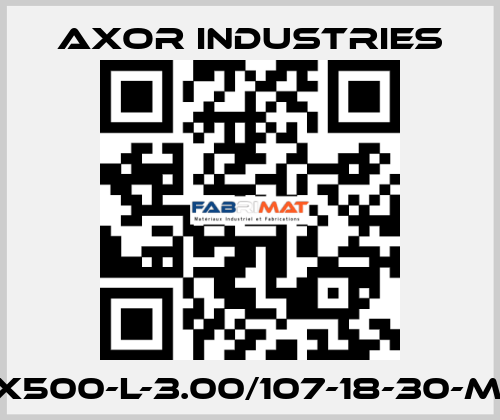 SAX500-L-3.00/107-18-30-M-00 Axor Industries