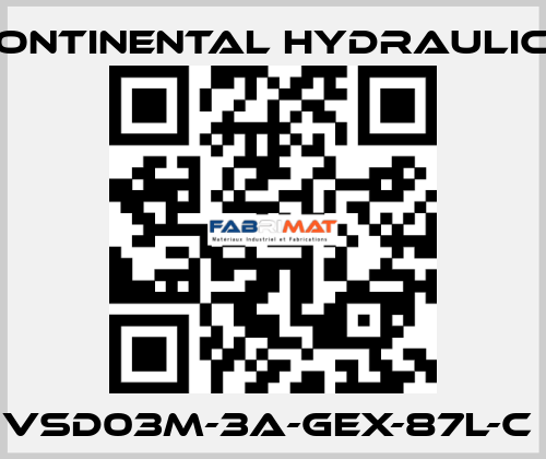 VSD03M-3A-GEX-87L-C  Continental Hydraulics