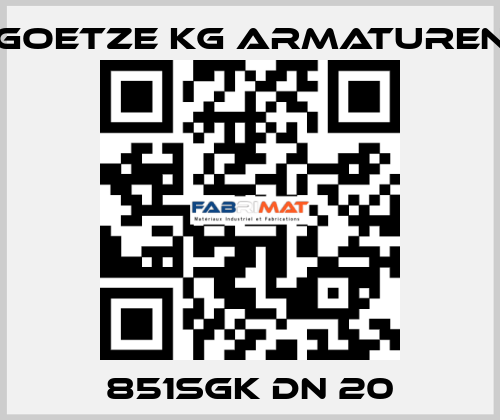 851sGK DN 20 Goetze KG Armaturen