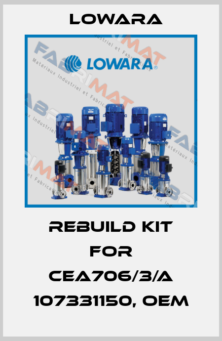 rebuild kit for CEA706/3/A 107331150, OEM Lowara