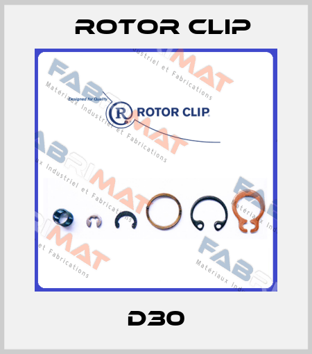 D30 Rotor Clip