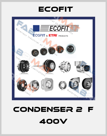 Condenser 2µF 400V Ecofit