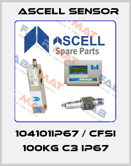 104101IP67 / CFSI 100kg C3 IP67 Ascell Sensor
