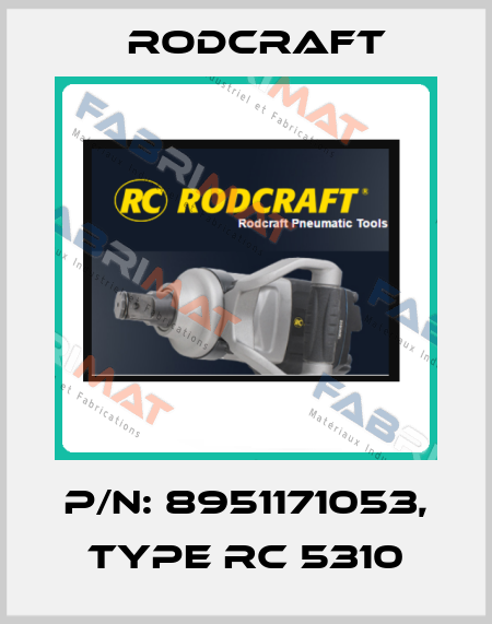 P/N: 8951171053, Type RC 5310 Rodcraft