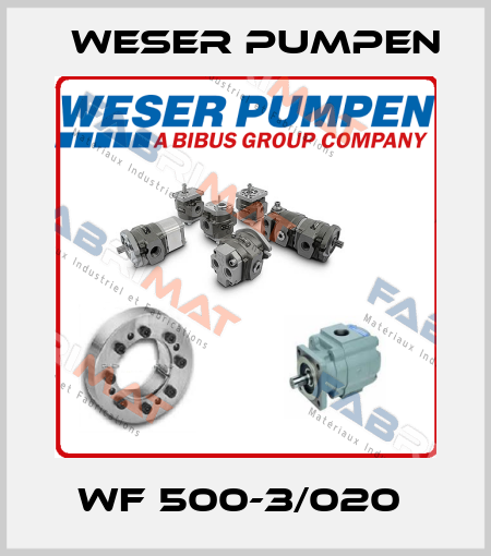 WF 500-3/020  Weser Pumpen
