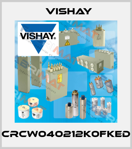CRCW040212K0FKED Vishay