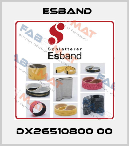 DX26510800 00 Esband