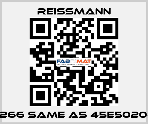 474266 same as 45E5020-G1H Reissmann