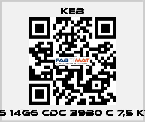 G6 14G6 CDC 39B0 C 7,5 kW KEB