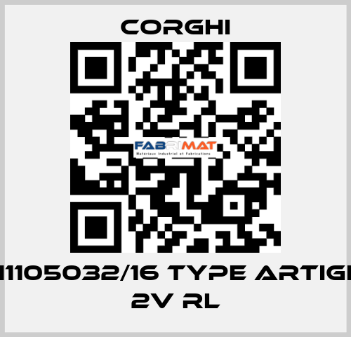 Nr. 0-11105032/16 Type ARTIGLIO 50 2V RL Corghi