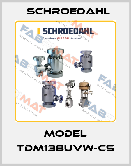 Model TDM138UVW-CS Schroedahl