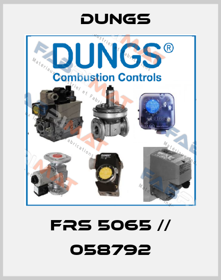 FRS 5065 // 058792 Dungs