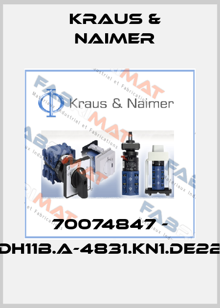 70074847 - DH11B.A-4831.KN1.DE22 Kraus & Naimer