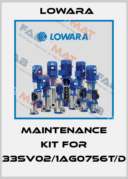 Maintenance kit for 33SV02/1AG0756T/D Lowara