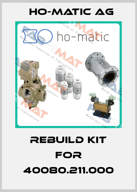 rebuild kit for 40080.211.000 Ho-Matic AG