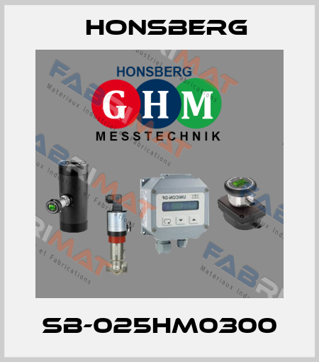 SB-025HM0300 Honsberg