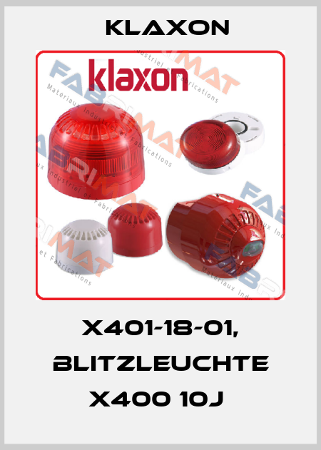 X401-18-01, BLITZLEUCHTE X400 10J  Klaxon