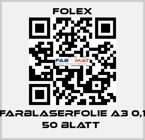 X-475 FARBLASERFOLIE A3 0,100MM 50 BLATT  Folex