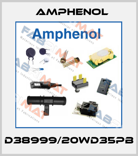 D38999/20WD35PB Amphenol