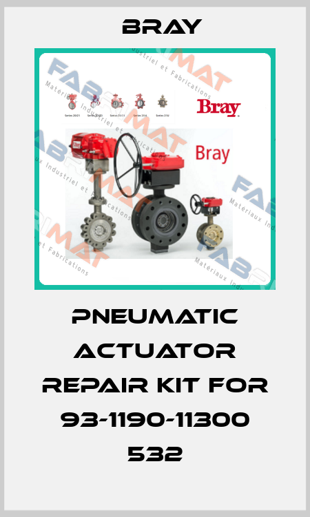 Pneumatic Actuator Repair Kit for 93-1190-11300 532 Bray