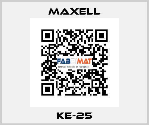 KE-25 MAXELL