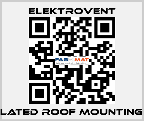 Isolated roof mounting kit ELEKTROVENT