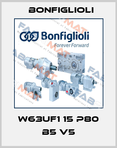 W63UF1 15 P80 B5 V5 Bonfiglioli