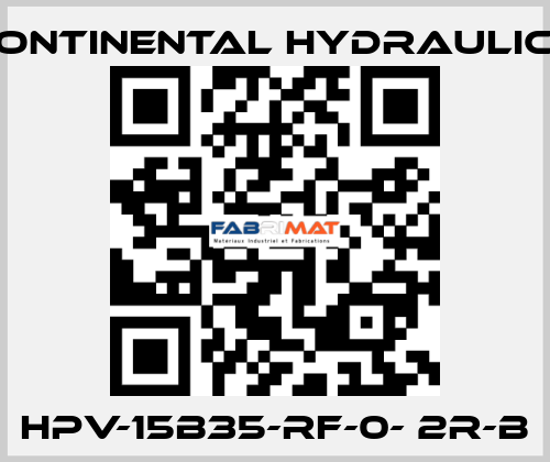 HPV-15B35-RF-0- 2R-B Continental Hydraulics