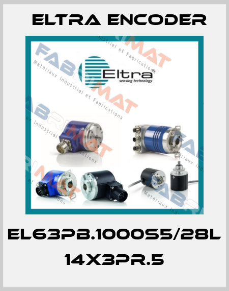 EL63PB.1000S5/28L 14X3PR.5 Eltra Encoder