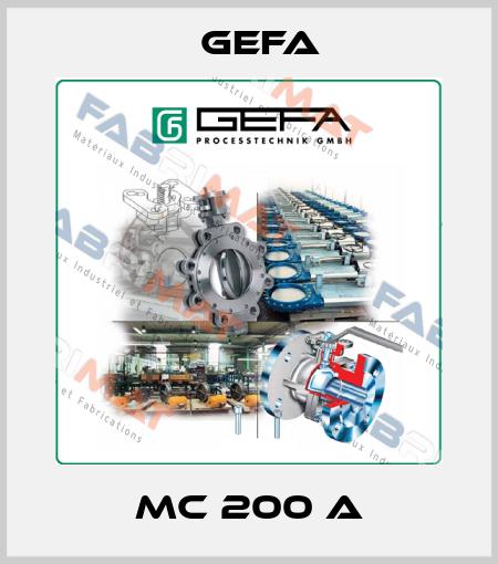 MC 200 A Gefa