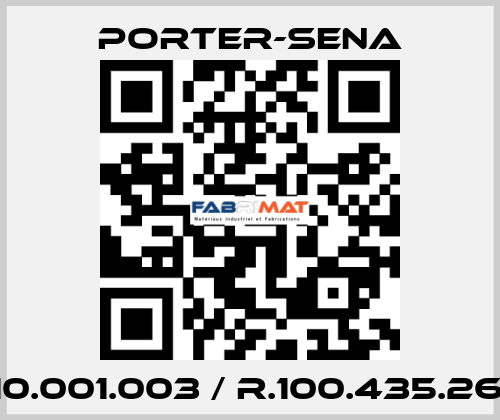 Y10.001.003 / R.100.435.260  PORTER-SENA