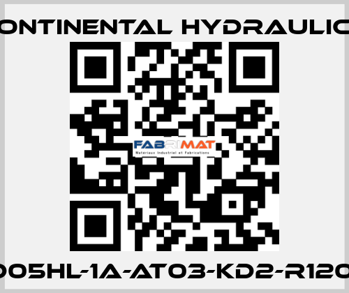 VSD05HL-1A-AT03-KD2-R120D-A Continental Hydraulics
