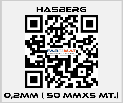 0,2MM ( 50 MMX5 MT.) Hasberg
