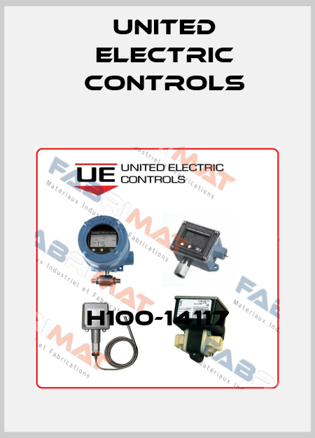 H100-14117 United Electric Controls