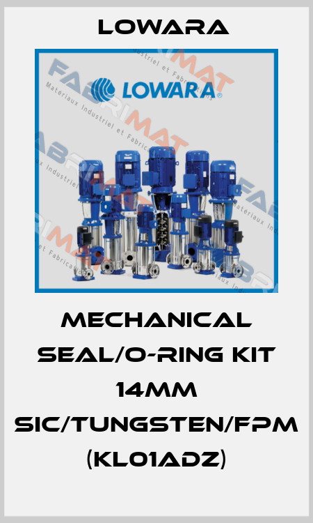Mechanical Seal/O-Ring Kit 14mm SiC/Tungsten/FPM    (KL01ADZ) Lowara