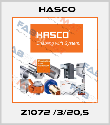 Z1072 /3/20,5 Hasco