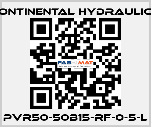 PVR50-50B15-RF-0-5-L Continental Hydraulics