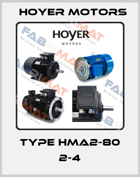 Type HMA2-80 2-4 Hoyer Motors