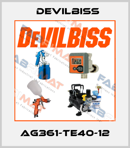 AG361-TE40-12 Devilbiss
