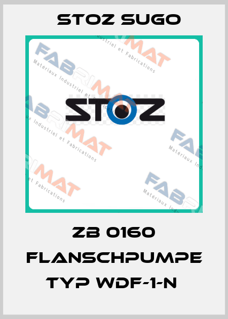 ZB 0160 FLANSCHPUMPE TYP WDF-1-N  Stoz Sugo