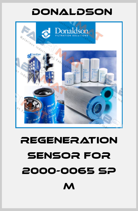 Regeneration sensor for 2000-0065 SP M Donaldson