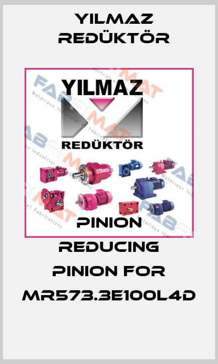 Pinion reducing pinion for MR573.3E100L4D Yılmaz Redüktör