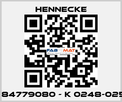 HS# 84779080 - K 0248-025813 Hennecke