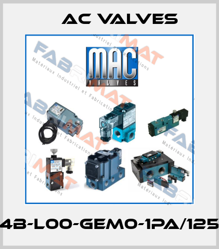 34B-L00-GEM0-1PA/1258 МAC Valves