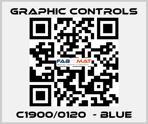 C1900/0120  - blue Graphic Controls