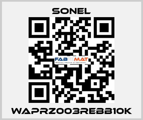 WAPRZ003REBB10K Sonel