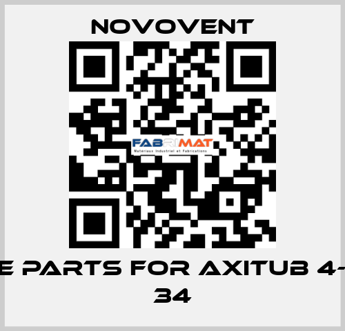 Spare parts for AXITUB 4-630M 34 Novovent